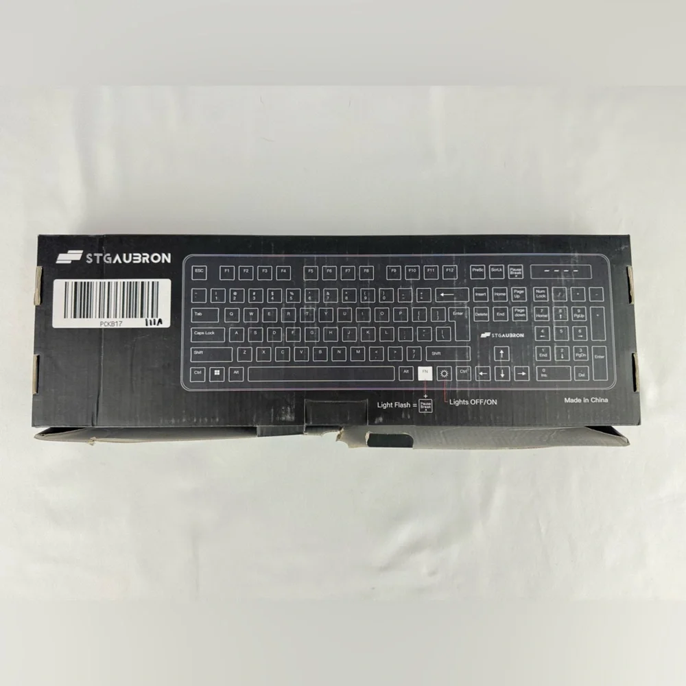 NIB STG Aubron Backlit Gaming Keyboard